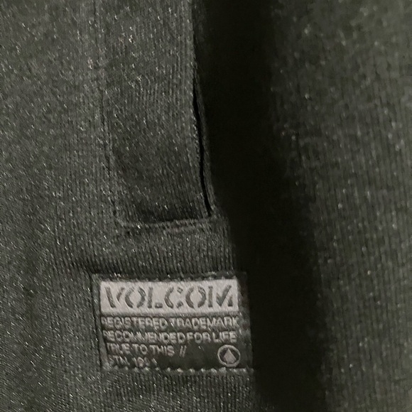 VOLCOM Stone Album Full-Zip Black Track
Jacket Sleeve Logo Lettering Men’s Small - Picture 6 of 10